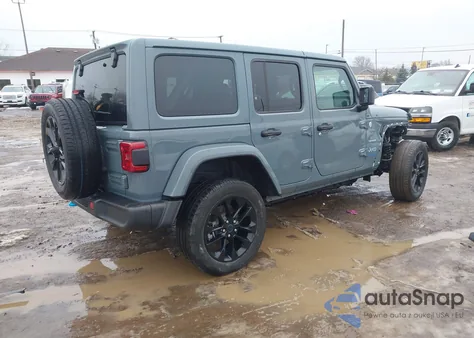 2024 Jeep Wrangler 4Xe Sahara 4Xe z USA, uszkodzony, nr VIN 1C4RJXP64RW195148